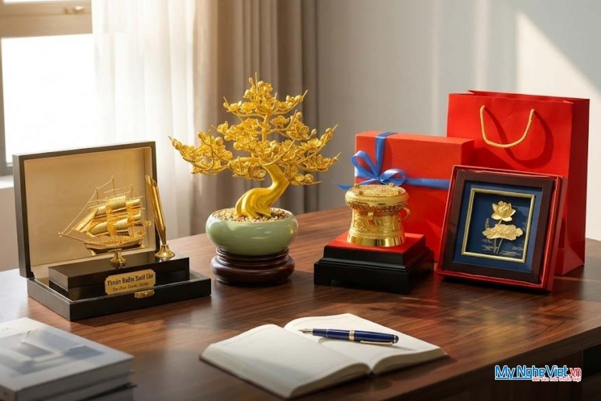 Biểu trưng quà tặng đồng