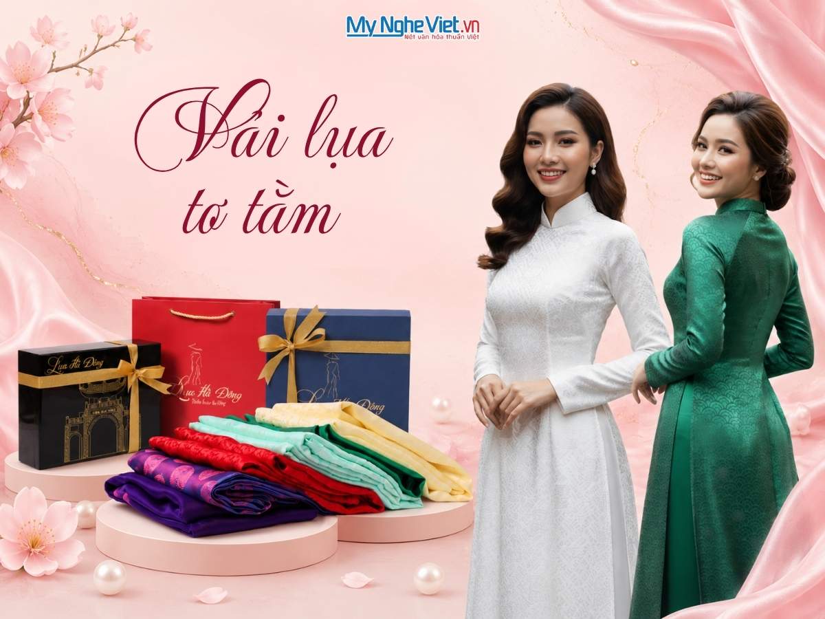 Vải lụa tơ tằm