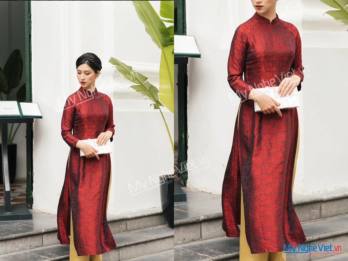 Vải lụa cao cấp may Áo Dài Bà Sui  Sang trọng quý phái thể hiện đẳng cấp   Lụa tơ tằm Lụa Hà Đông  Quà tặng Doanh Nghiệp Việt Nam