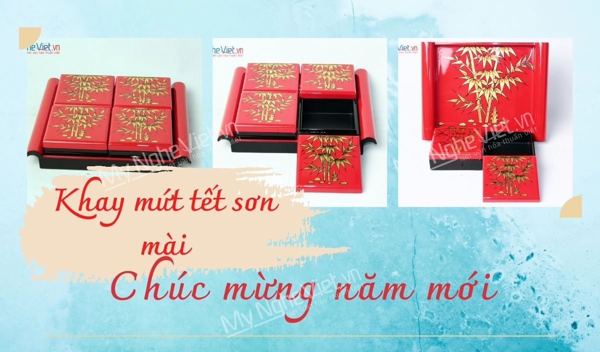 Khay mứt tết 