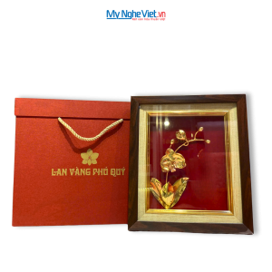 Tranh Lan Dát Vàng Phú Quý