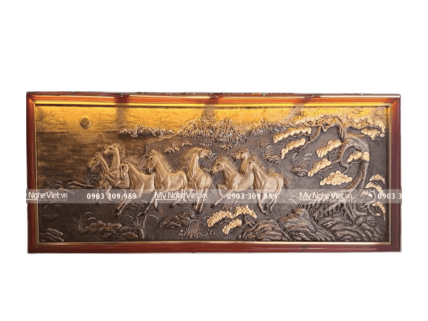 Tranh đồng Đại Bái mã đáo thành công giả cổ