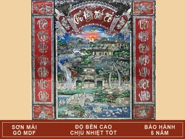 Bộ Tranh Liển Thờ Cửu Huyền Thất Tổ Cẩn Trai SMA195-133x133