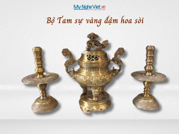 Bộ tam sự vàng đậm hao sòi