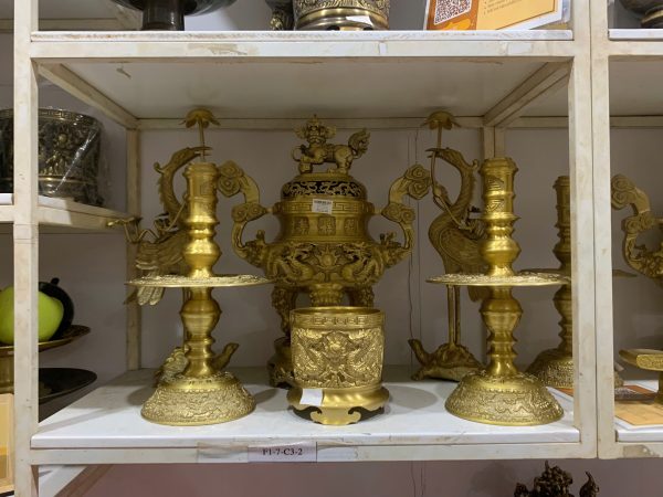 Bộ Ngũ Sự Vàng Đậm Chạm Rồng MNV-DD18/40-2