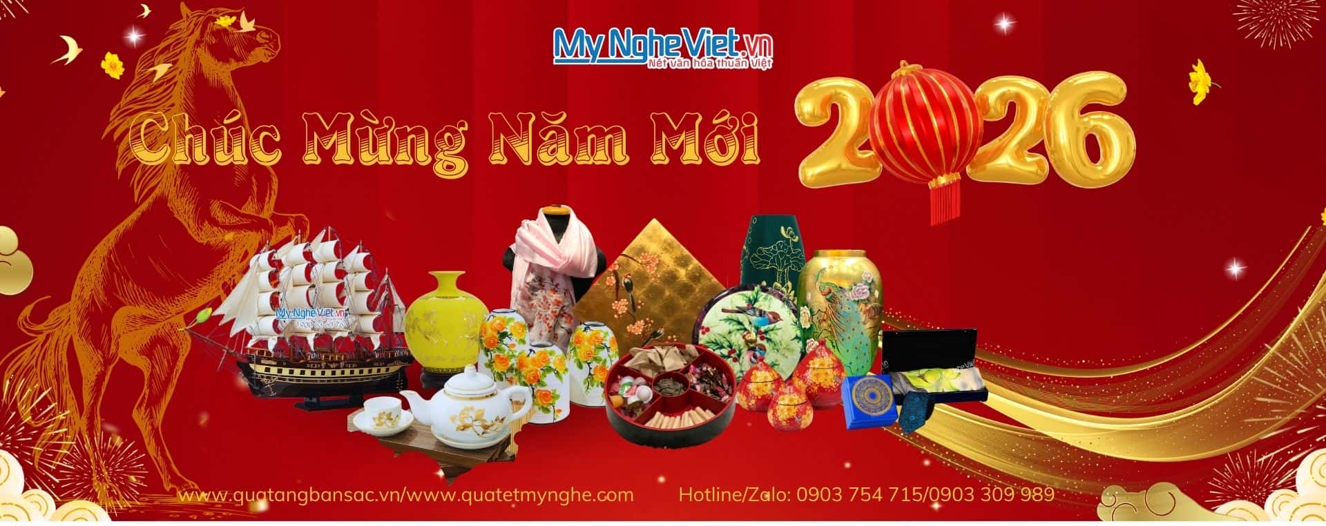Quà Tết 2026 cao cấp - QuàTết Bình Ngọ