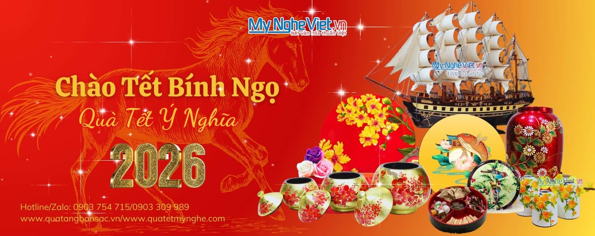 Quà Tết 2026 cao cấp - Quà Tết Bình Ngọ
